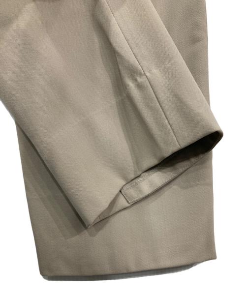 AURALEE（オーラリー）AURALEE (オーラリー) HARD TWIST WOOL DOBBY SLACKS ベージュ サイズ:3の古着・服飾アイテム