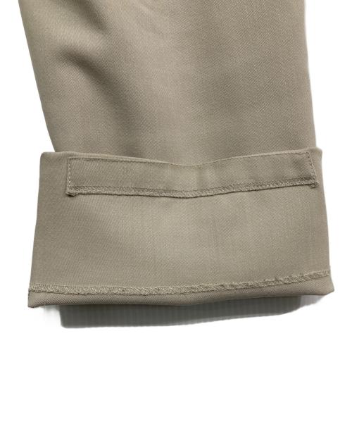AURALEE（オーラリー）AURALEE (オーラリー) HARD TWIST WOOL DOBBY SLACKS ベージュ サイズ:3の古着・服飾アイテム