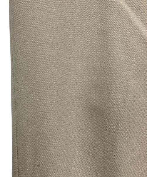 AURALEE（オーラリー）AURALEE (オーラリー) HARD TWIST WOOL DOBBY SLACKS ベージュ サイズ:3の古着・服飾アイテム