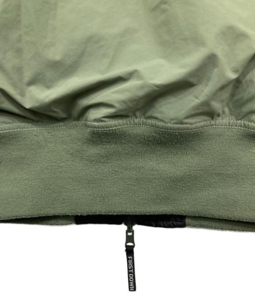 FIRST DOWN（ファーストダウン）FIRST DOWN (ファーストダウン) MA-1ダウンジャケット オリーブ サイズ:Lの古着・服飾アイテム
