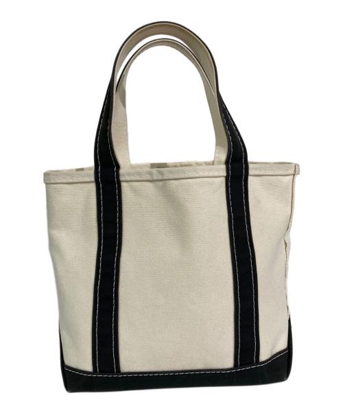 L.L.Bean（エルエルビーン）L.L.Bean (エルエルビーン) ビーントートバッグ ベージュ×ブラックの古着・服飾アイテム
