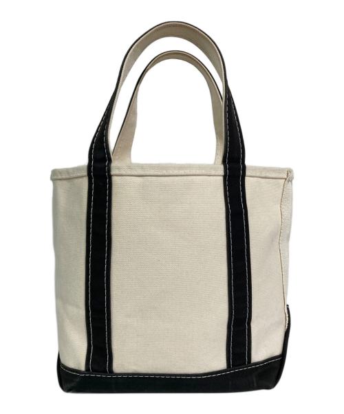 L.L.Bean（エルエルビーン）L.L.Bean (エルエルビーン) ビーントートバッグ ベージュ×ブラックの古着・服飾アイテム