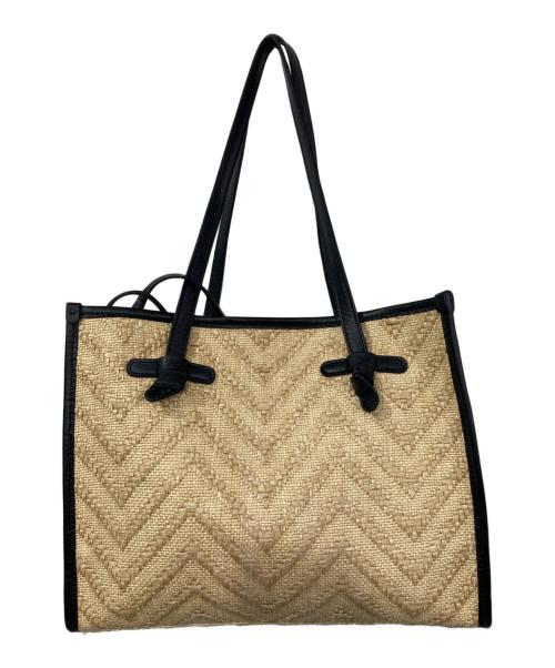 GIANNI CHIARINI（ジャンニ キアリーニ）GIANNI CHIARINI (ジャンニ キアリーニ) マルチェッラトートバッグ ベージュの古着・服飾アイテム