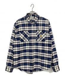 Carhartt WIP（カーハート ワーク イン プログレス）の古着「L/S TARBELL SHIRT」｜ブルー