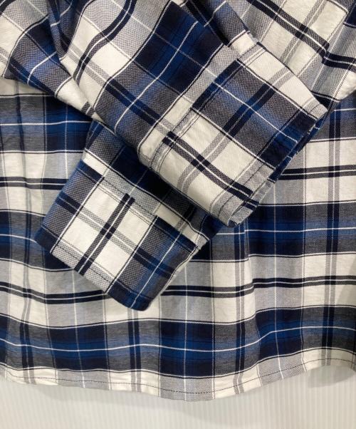 Carhartt WIP（カーハート ワーク イン プログレス）CARHARTT WIP (カーハート ワーク イン プログレス) L/S TARBELL SHIRT ブルー サイズ:Mの古着・服飾アイテム