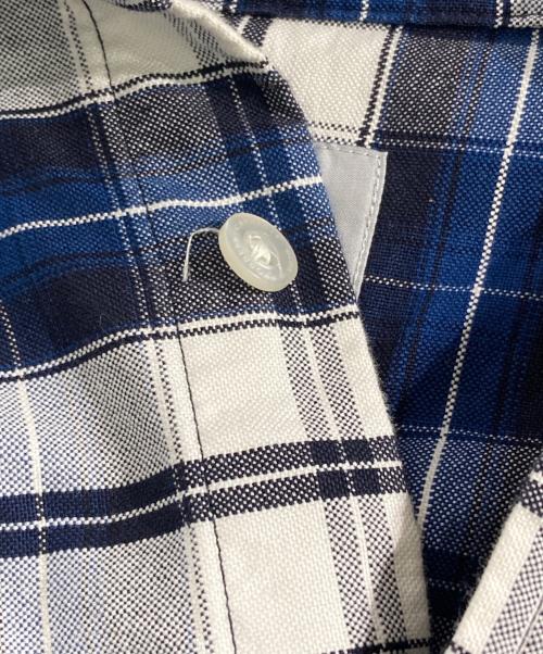 Carhartt WIP（カーハート ワーク イン プログレス）CARHARTT WIP (カーハート ワーク イン プログレス) L/S TARBELL SHIRT ブルー サイズ:Mの古着・服飾アイテム