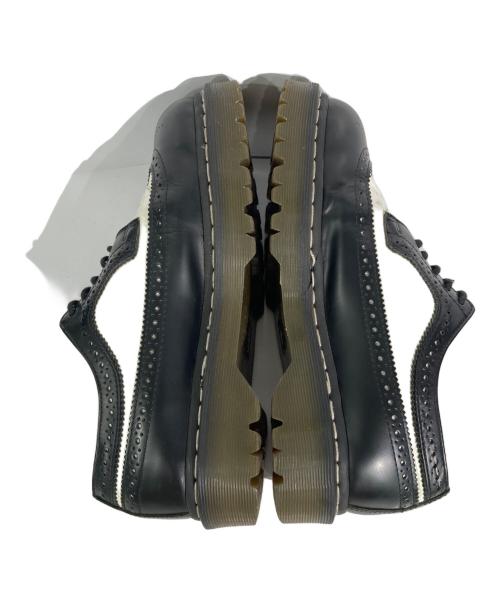 Dr.Martens（ドクターマーチン）Dr.Martens (ドクターマーチン) ウィングチップシューズ ホワイト×ブラック サイズ:UK7の古着・服飾アイテム
