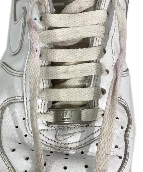 NIKE（ナイキ）NIKE (ナイキ) Supreme (シュプリーム) スニーカー ホワイト サイズ:26.5の古着・服飾アイテム