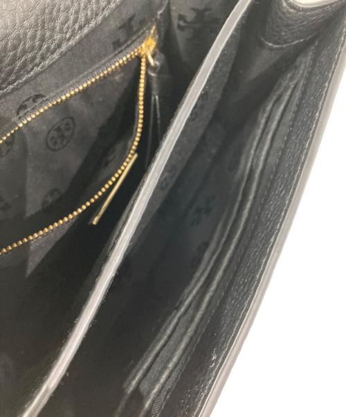TORY BURCH（トリーバーチ）TORY BURCH (トリーバーチ) ボンベイT コンボ クロスボディバッグ ブラックの古着・服飾アイテム
