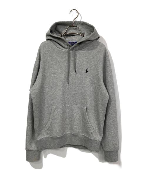 POLO RALPH LAUREN（ポロ・ラルフローレン）POLO RALPH LAUREN (ポロ・ラルフローレン) プルオーバーパーカー グレー サイズ:Sの古着・服飾アイテム