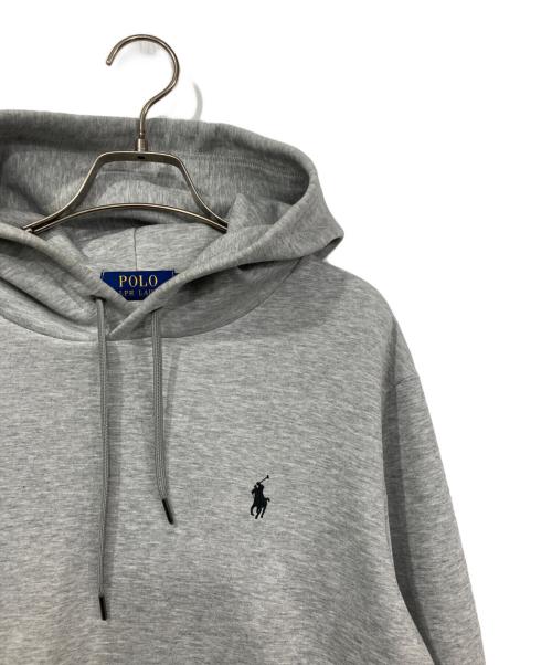 POLO RALPH LAUREN（ポロ・ラルフローレン）POLO RALPH LAUREN (ポロ・ラルフローレン) プルオーバーパーカー グレー サイズ:Sの古着・服飾アイテム