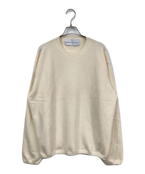 walenode（ウェルノード）walenode (ウェルノード) ウール×ナイロンニット アイボリー サイズ:2の古着・服飾アイテム
