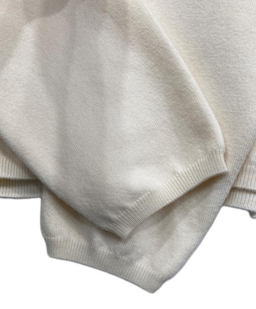walenode（ウェルノード）walenode (ウェルノード) ウール×ナイロンニット アイボリー サイズ:2の古着・服飾アイテム
