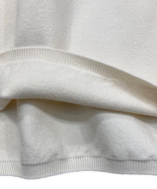 walenode（ウェルノード）walenode (ウェルノード) ウール×ナイロンニット アイボリー サイズ:2の古着・服飾アイテム