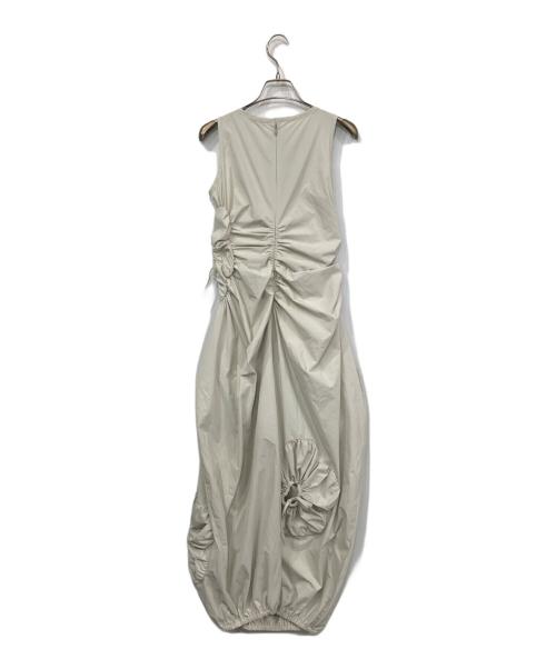vallan（バラン）VALLAN (バラン) Blooming Cutout Tie Dress アイボリー サイズ:Fの古着・服飾アイテム
