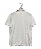 PRADAプラダ）の古着「トライアングルロゴ クルーネックTシャツ」｜ホワイト