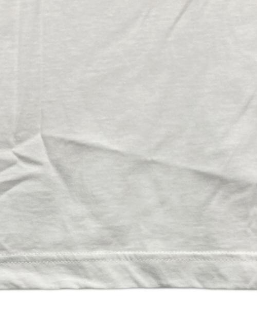 PRADA（プラダ）PRADA (プラダ) トライアングルロゴ クルーネックTシャツ ホワイト サイズ:Lの古着・服飾アイテム