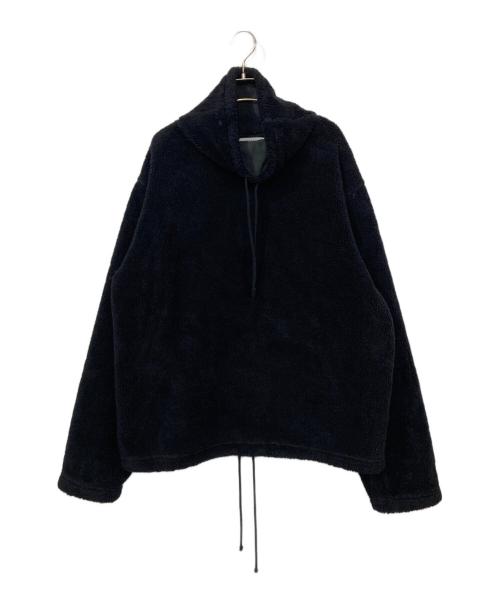 BOTTEGA VENETA（ボッテガベネタ）BOTTEGA VENETA (ボッテガベネタ) ボアフリースプルオーバー ブラック サイズ:Sの古着・服飾アイテム