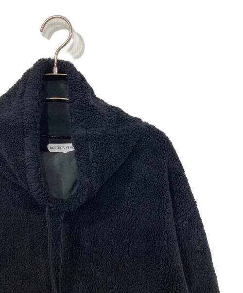 BOTTEGA VENETA（ボッテガベネタ）BOTTEGA VENETA (ボッテガベネタ) ボアフリースプルオーバー ブラック サイズ:Sの古着・服飾アイテム
