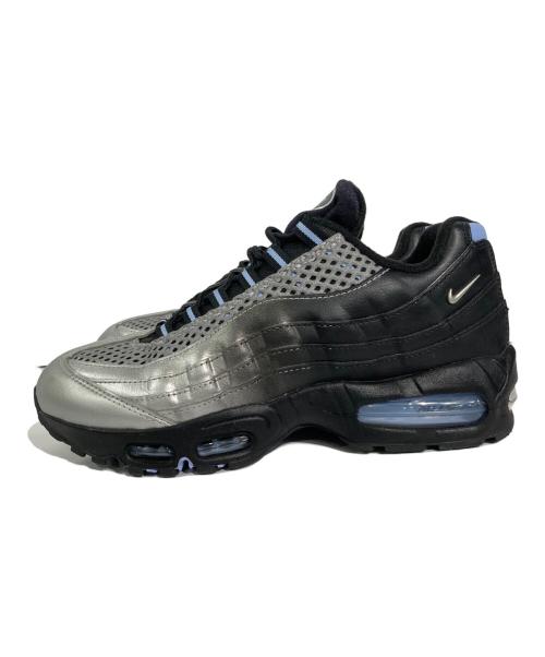 NIKE（ナイキ）NIKE (ナイキ) PALACE (パレス) Air Max 95 Big Bubble ブルー×シルバー サイズ:27.0の古着・服飾アイテム