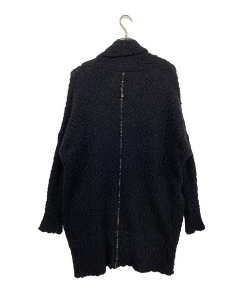 Thom Krom（トムクロム）THOM KROM (トムクロム) ロングカーディガン ブラック サイズ:Sの古着・服飾アイテム