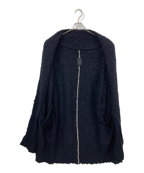 Thom Krom（トムクロム）THOM KROM (トムクロム) ロングカーディガン ブラック サイズ:Sの古着・服飾アイテム