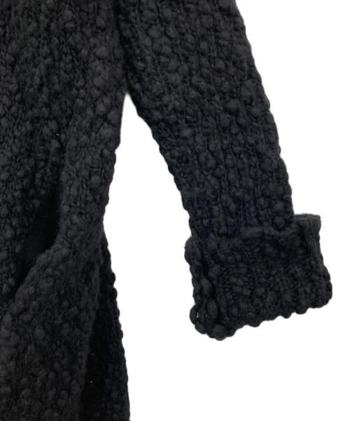 Thom Krom（トムクロム）THOM KROM (トムクロム) ロングカーディガン ブラック サイズ:Sの古着・服飾アイテム