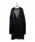 Yohji Yamamoto pour homme (ヨウジヤマモト プールオム) リネンブレンドロングカーディガン ブラック サイズ:3：20000円