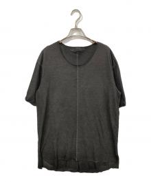 ASKYY（アスキー）の古着「ダメージ加工Tシャツ」｜グレー