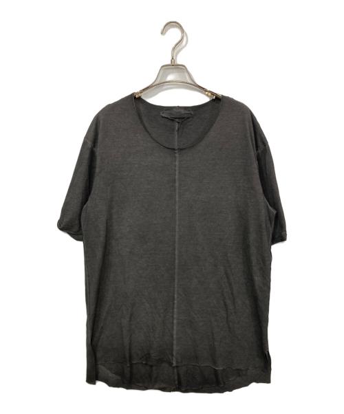 ASKYY（アスキー）ASKyy (アスキー) ダメージ加工Tシャツ グレー サイズ:Fの古着・服飾アイテム