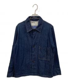 MHL（マーガレットハウエル）の古着「CANTON OVERALLS COVERRALL」｜インディゴ