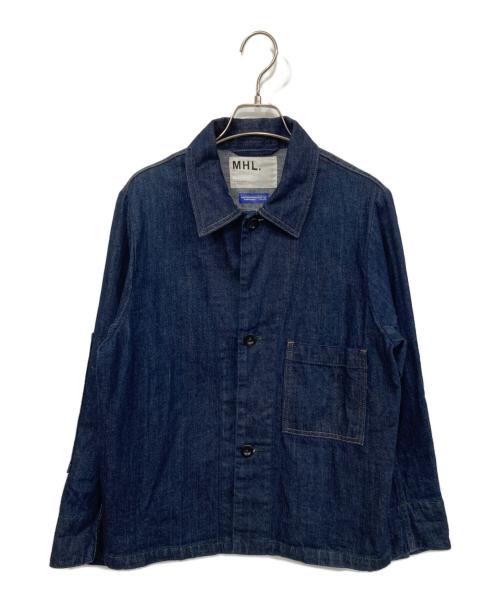 MHL（マーガレットハウエル）MHL (マーガレットハウエル) CANTON OVERALLS COVERRALL インディゴ サイズ:36の古着・服飾アイテム