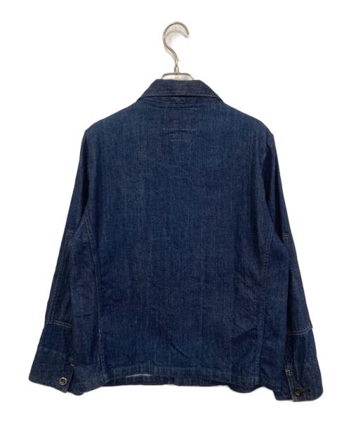 MHL（マーガレットハウエル）MHL (マーガレットハウエル) CANTON OVERALLS COVERRALL インディゴ サイズ:36の古着・服飾アイテム