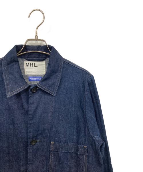 MHL（マーガレットハウエル）MHL (マーガレットハウエル) CANTON OVERALLS COVERRALL インディゴ サイズ:36の古着・服飾アイテム