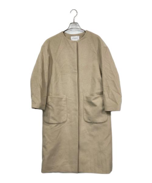 UNITED ARROWS TOKYO（ユナイテッドアローズトウキョウ）UNITED ARROWS TOKYO (ユナイテッドアローズトウキョウ) ノーカラーコート ベージュ サイズ:36の古着・服飾アイテム