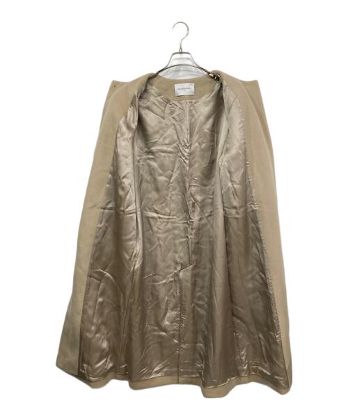 UNITED ARROWS TOKYO（ユナイテッドアローズトウキョウ）UNITED ARROWS TOKYO (ユナイテッドアローズトウキョウ) ノーカラーコート ベージュ サイズ:36の古着・服飾アイテム