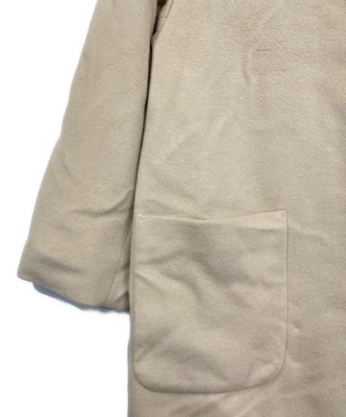 UNITED ARROWS TOKYO（ユナイテッドアローズトウキョウ）UNITED ARROWS TOKYO (ユナイテッドアローズトウキョウ) ノーカラーコート ベージュ サイズ:36の古着・服飾アイテム