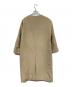 UNITED ARROWS TOKYO (ユナイテッドアローズトウキョウ) ノーカラーコート ベージュ サイズ:36：5000円