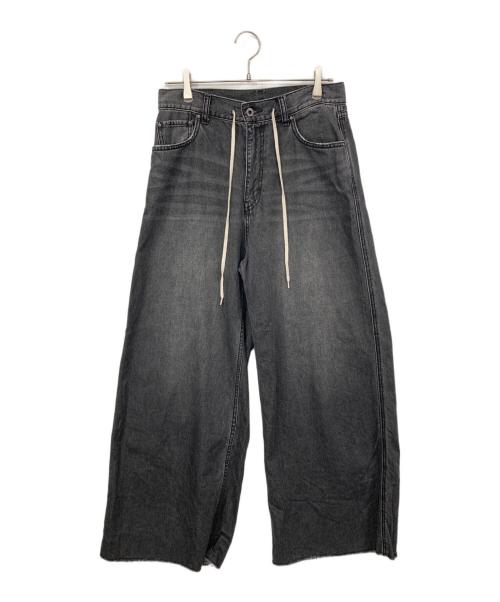 Spick and Span（スピック＆スパン）Spick and Span (スピック＆スパン) 5 1/2 SOFT DRAWSTRINGDENIM ブラック サイズ:W28の古着・服飾アイテム