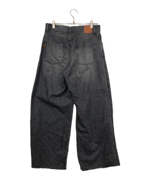 Spick and Span（スピック＆スパン）Spick and Span (スピック＆スパン) 5 1/2 SOFT DRAWSTRINGDENIM ブラック サイズ:W28の古着・服飾アイテム