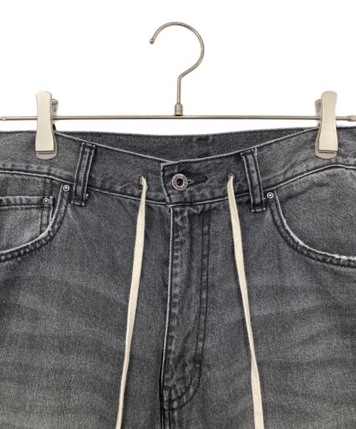 Spick and Span（スピック＆スパン）Spick and Span (スピック＆スパン) 5 1/2 SOFT DRAWSTRINGDENIM ブラック サイズ:W28の古着・服飾アイテム