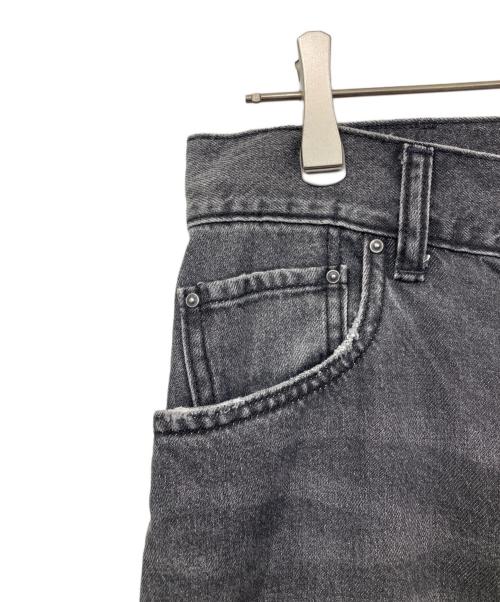 Spick and Span（スピック＆スパン）Spick and Span (スピック＆スパン) 5 1/2 SOFT DRAWSTRINGDENIM ブラック サイズ:W28の古着・服飾アイテム