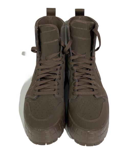 NIKE（ナイキ）NIKE (ナイキ) Wmns Air Jordan 1 Brooklyn High ブラウン サイズ:27.5の古着・服飾アイテム