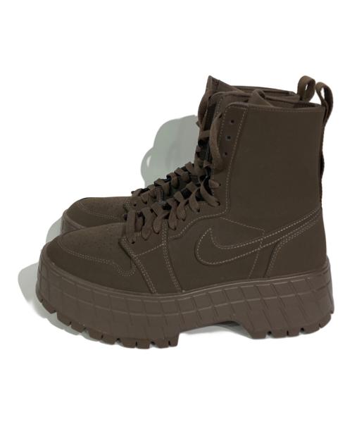 NIKE（ナイキ）NIKE (ナイキ) Wmns Air Jordan 1 Brooklyn High ブラウン サイズ:27.5の古着・服飾アイテム
