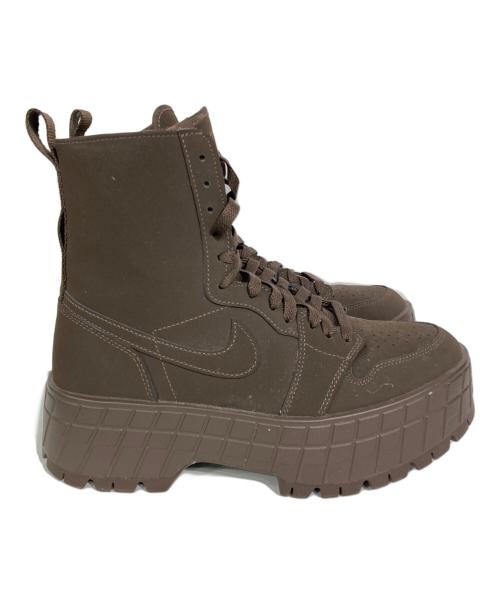 NIKE（ナイキ）NIKE (ナイキ) Wmns Air Jordan 1 Brooklyn High ブラウン サイズ:27.5の古着・服飾アイテム