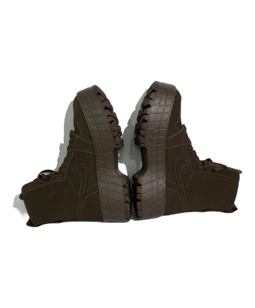 NIKE（ナイキ）NIKE (ナイキ) Wmns Air Jordan 1 Brooklyn High ブラウン サイズ:27.5の古着・服飾アイテム