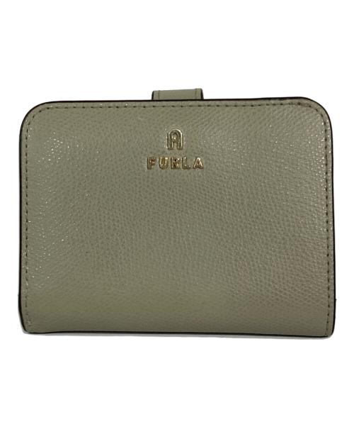FURLA（フルラ）FURLA (フルラ) 2つ折り財布 グレーの古着・服飾アイテム