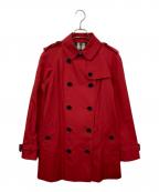 BURBERRY LONDONバーバリーロンドン）の古着「トレンチコート」｜レッド