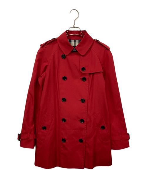 BURBERRY LONDON（バーバリーロンドン）BURBERRY LONDON (バーバリーロンドン) トレンチコート レッド サイズ:40の古着・服飾アイテム