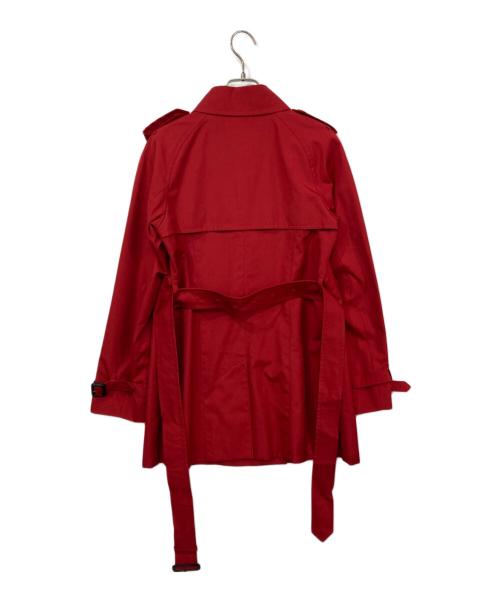 BURBERRY LONDON（バーバリーロンドン）BURBERRY LONDON (バーバリーロンドン) トレンチコート レッド サイズ:40の古着・服飾アイテム